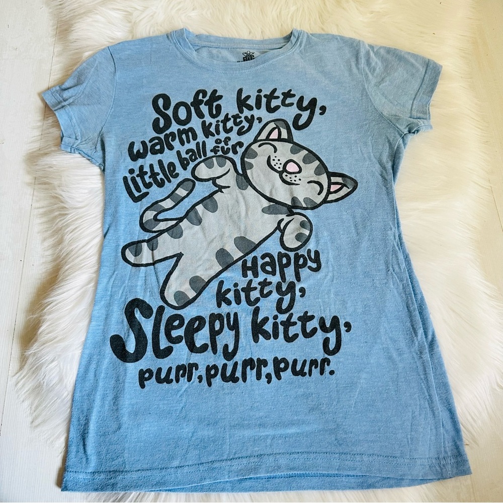 3x$25 The Big Bang Theory Warner Bros Soft Kitty Warm Kitty Cat T-Shirt, S